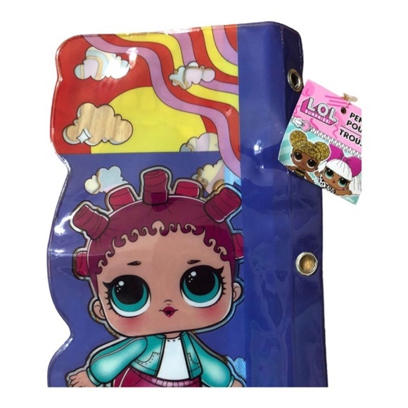 2 pack L.O.L‎ Surprise! super cute pencil pouch case new - Picture 8 of 12